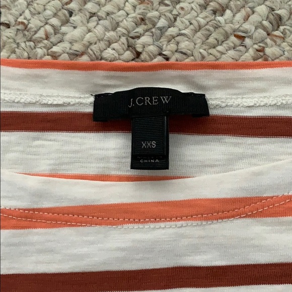 J. Crew striped long sleeve boatneck t-shirt - Picture 2 of 3